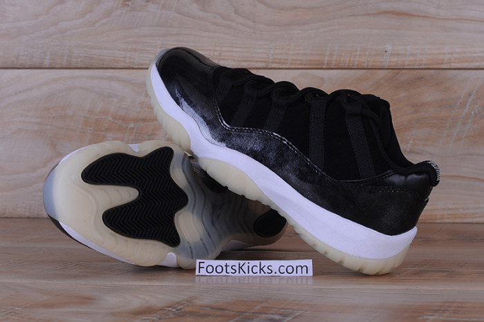 air jordan 11 retro low bg "baron" 528895-010