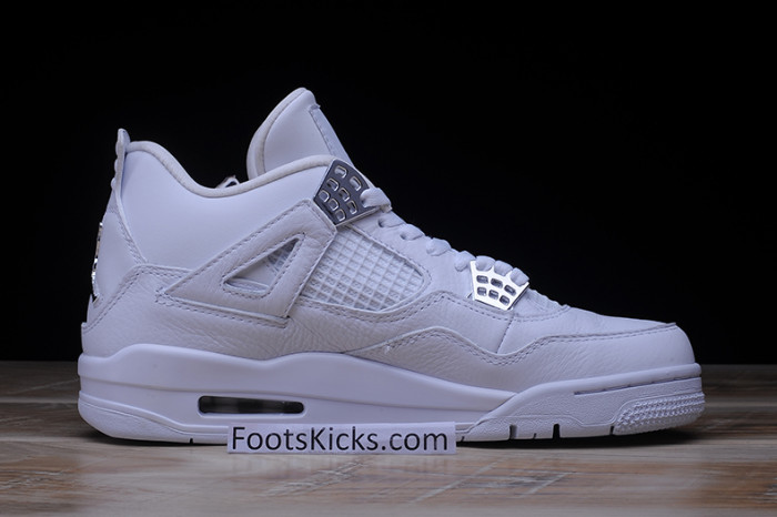 air jordan 4 retro “pure money” white 308497-100