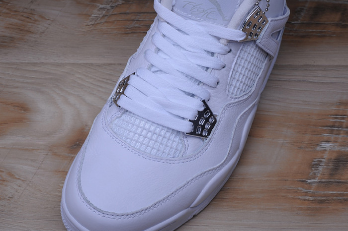 air jordan 4 retro “pure money” white 308497-100