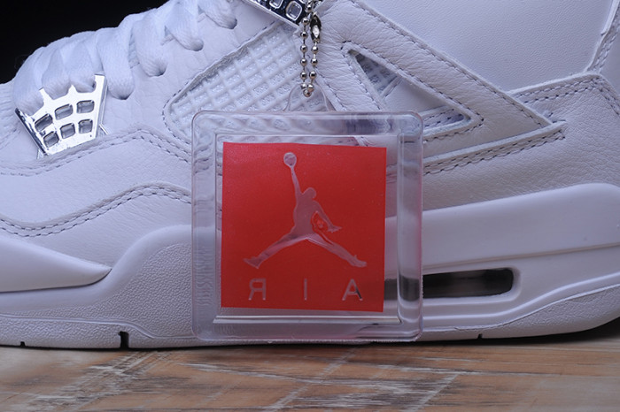air jordan 4 retro “pure money” white 308497-100